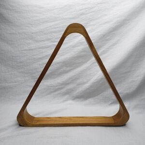 Oak Wood Billiard Pool Rack Triangle